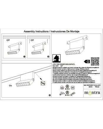 MAGNETO* FOCO LINEAL 10W BLANCO 3000K